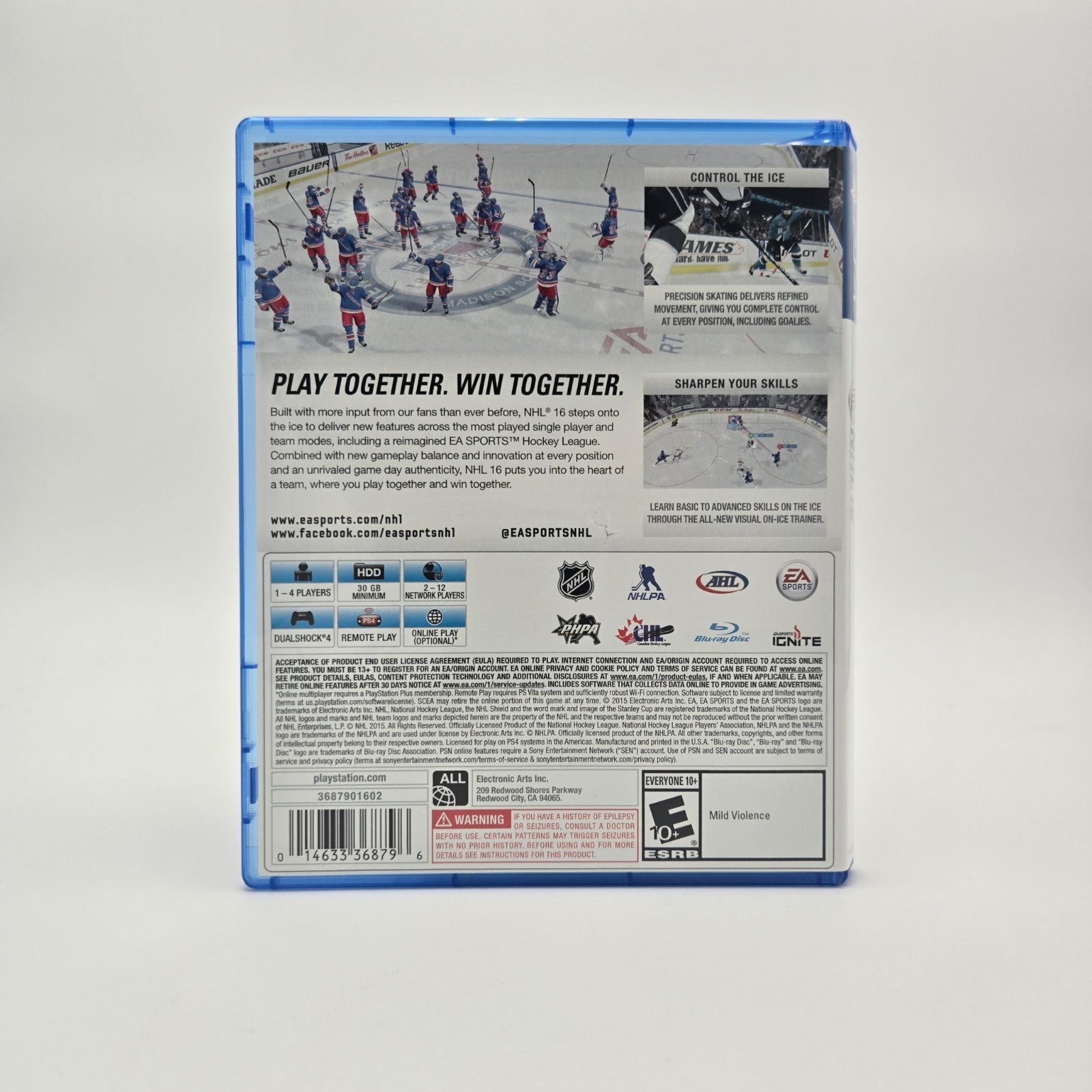 NHL 16 (Playstation 4) CIB Complete Authentic Tested
