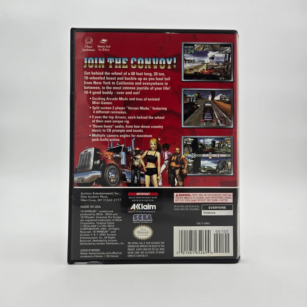 Eighteen Wheeler: American Pro Trucker (Gamecube) CIB Complete Authentic Tested