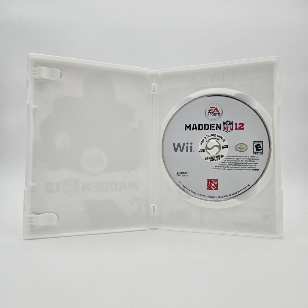 Madden 12 (Wii) Authentic Tested No Manual