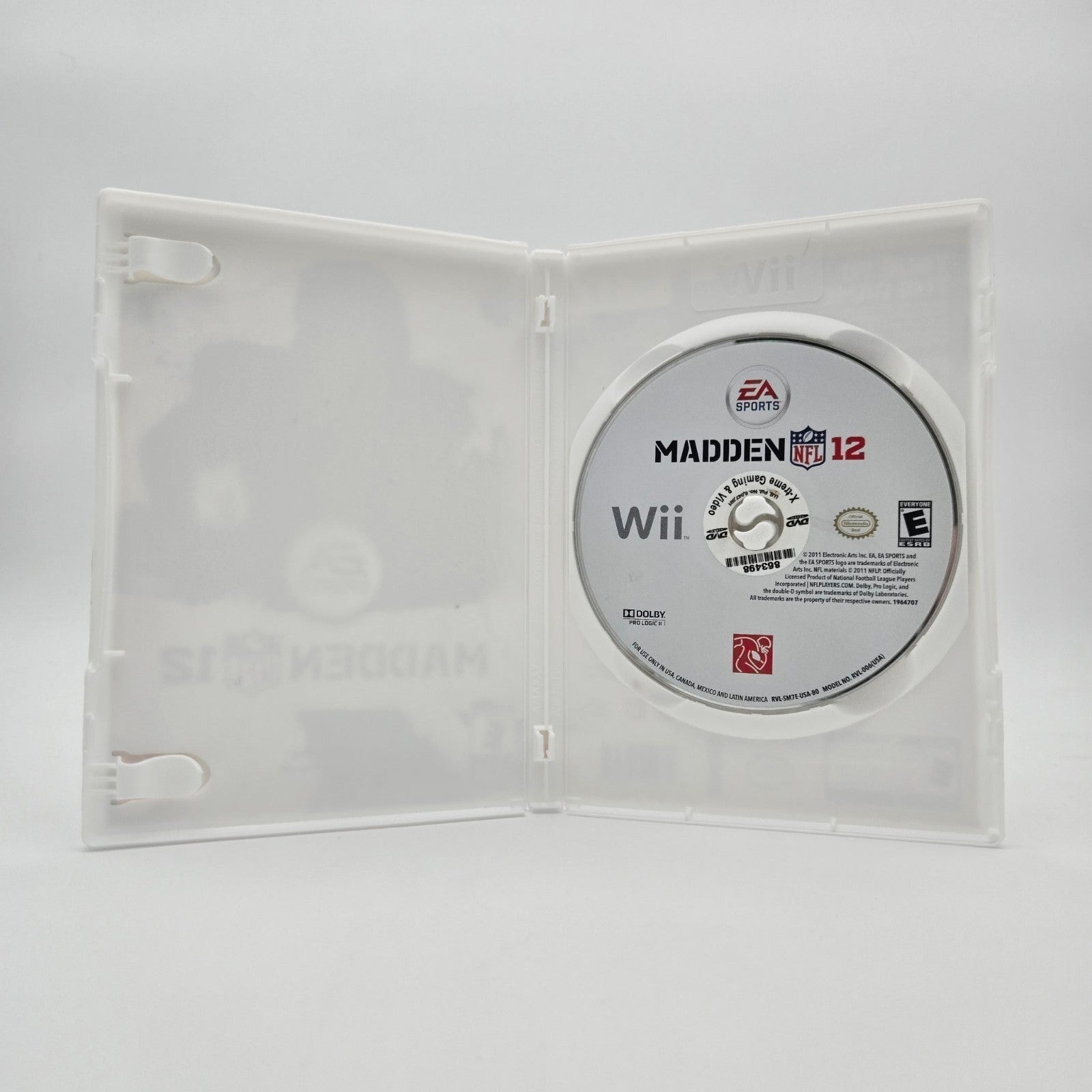 Madden 12 (Wii) Authentic Tested No Manual