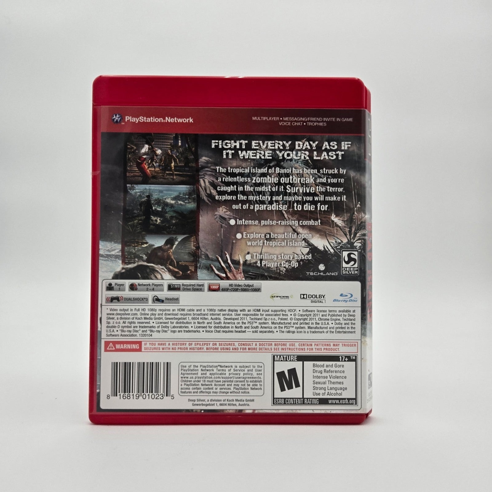 Dead Island (Playstation 3) CIB Complete Authentic Tested