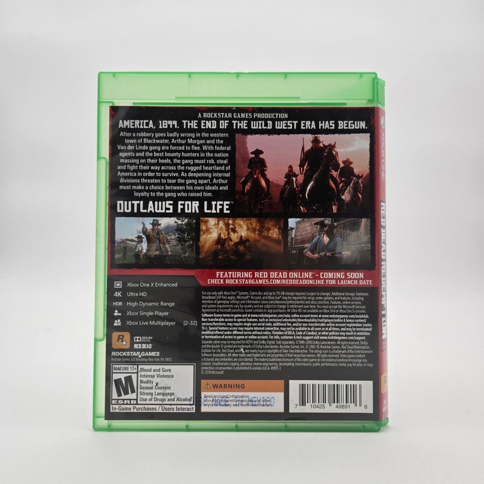 Red Dead Redemption II (Xbox One) CIB Complete Authentic Tested