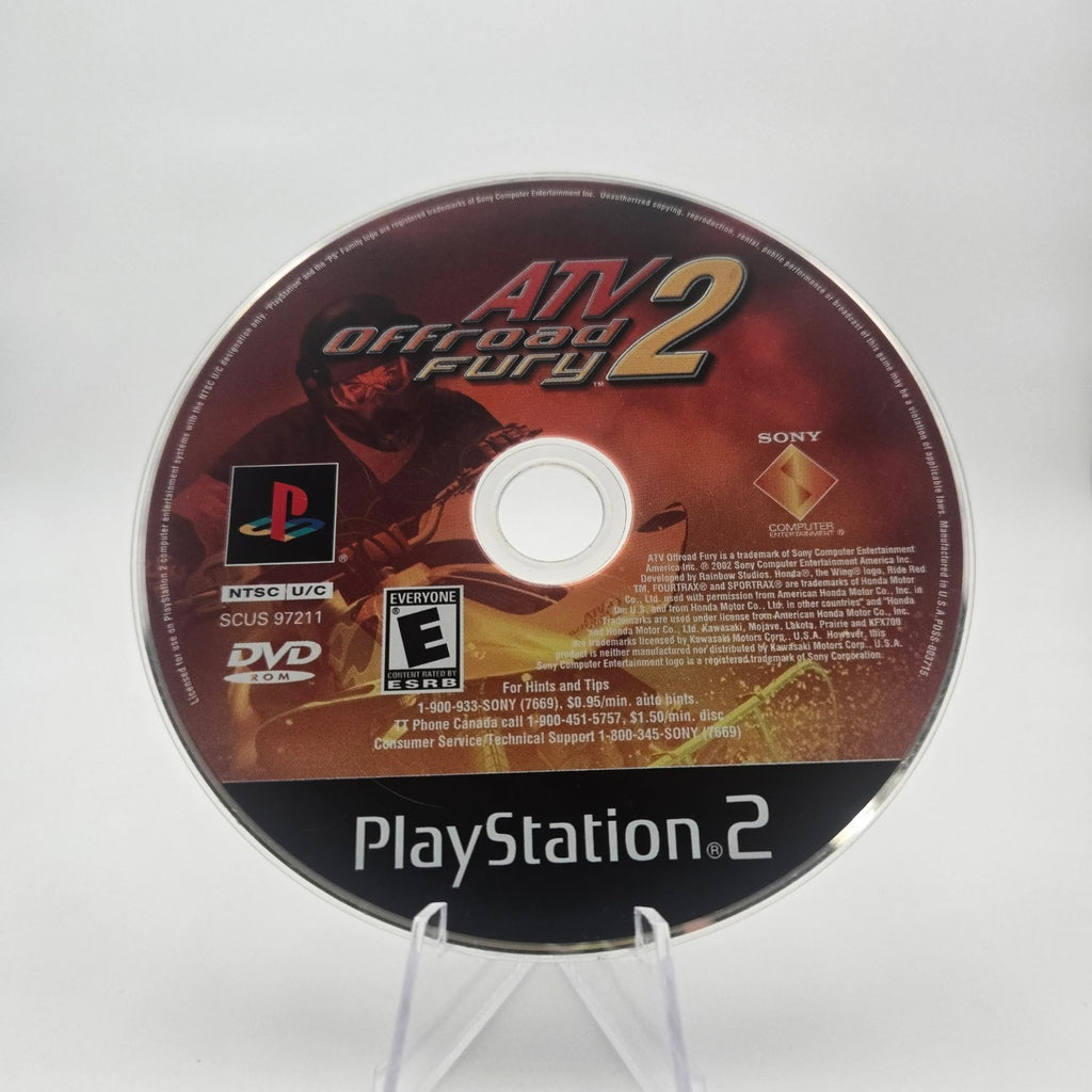 ATV Offroad Fury 2 (PS2) Authentic Tested Disc Only