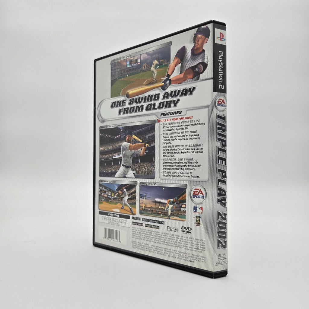 Triple Play 2002 (Playstation 2) CIB Complete Authentic Tested