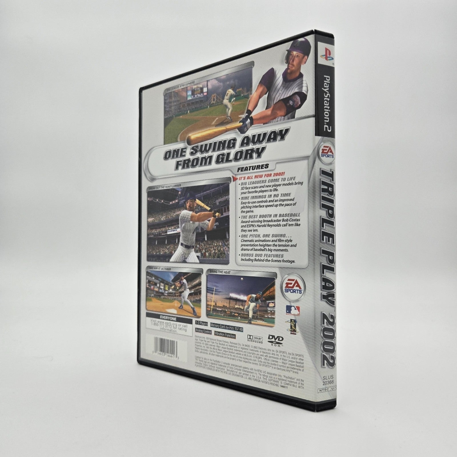 Triple Play 2002 (Playstation 2) CIB Complete Authentic Tested