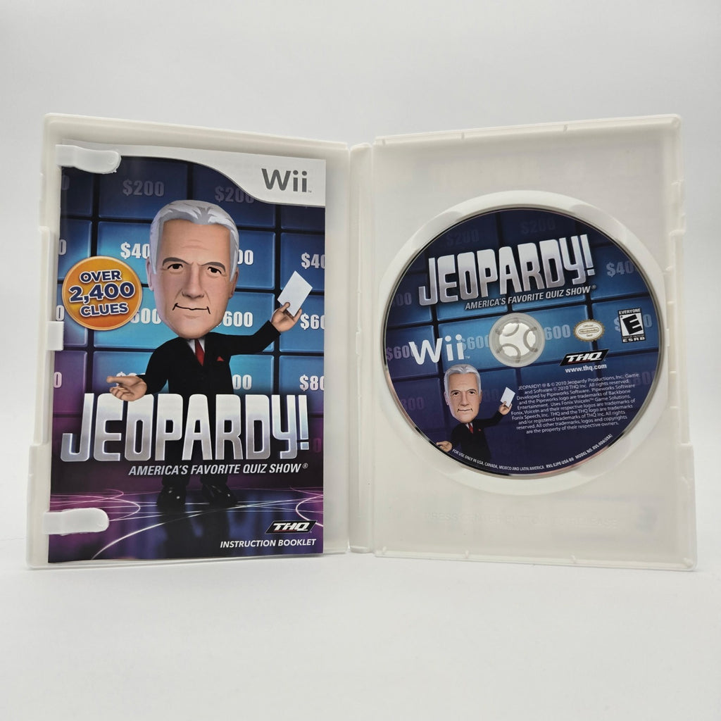 Jeopardy! (Wii) CIB Complete Authentic Tested