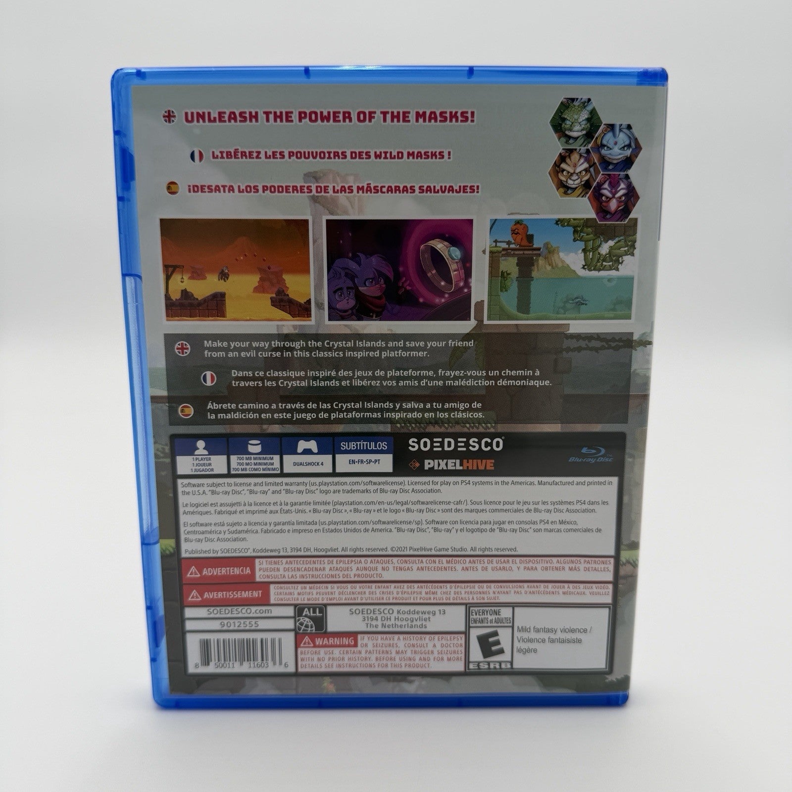 Kaze and the Wild Masks (PS4) CIB Complete Authentic Tested