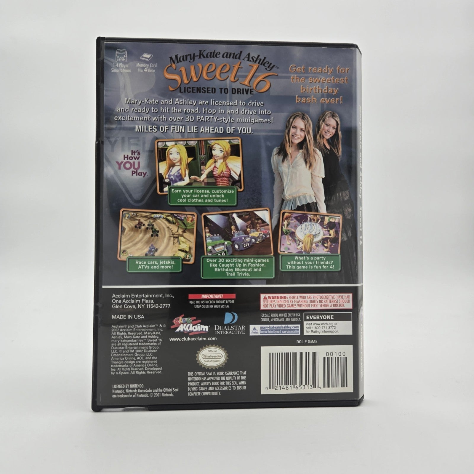 Mary-Kate and Ashley Sweet 16 (Gamecube) CIB Complete Authentic Tested