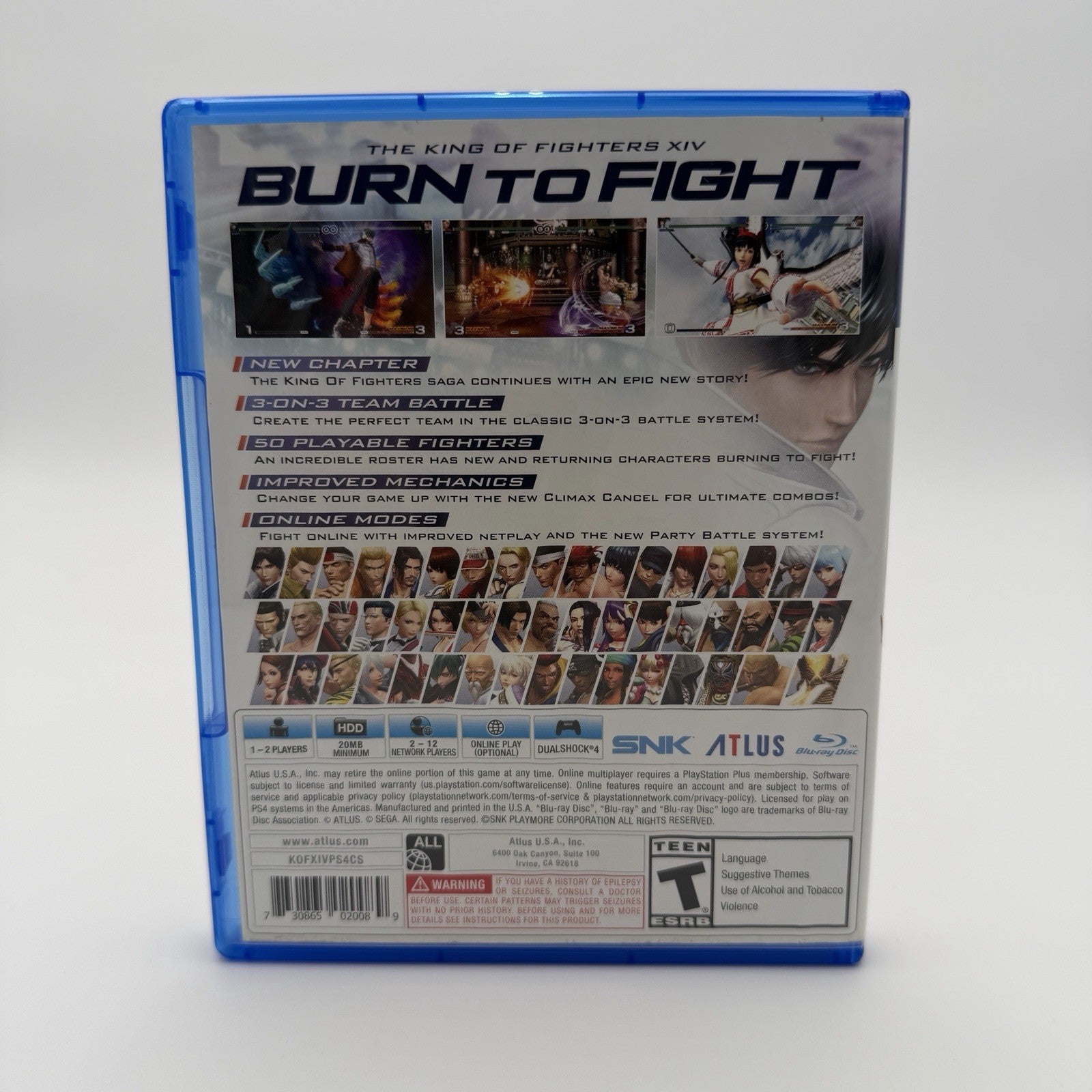 The King of Fighters XIV (PS4) CIB Complete Authentic Tested