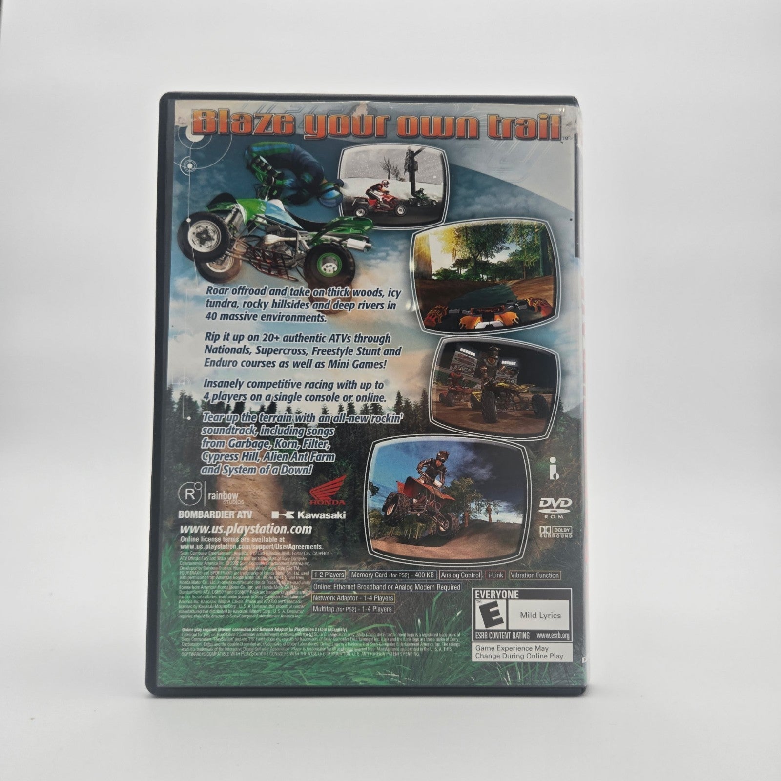 ATV Offroad Fury 2 (Playstation 2) Authentic Tested No Manual