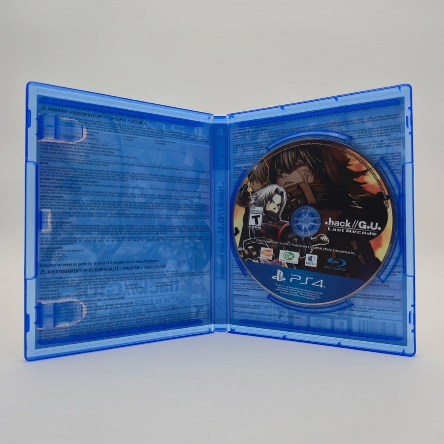 .Hack//G.U.: Last Recode (Playstation 4) CIB Complete Authentic Tested
