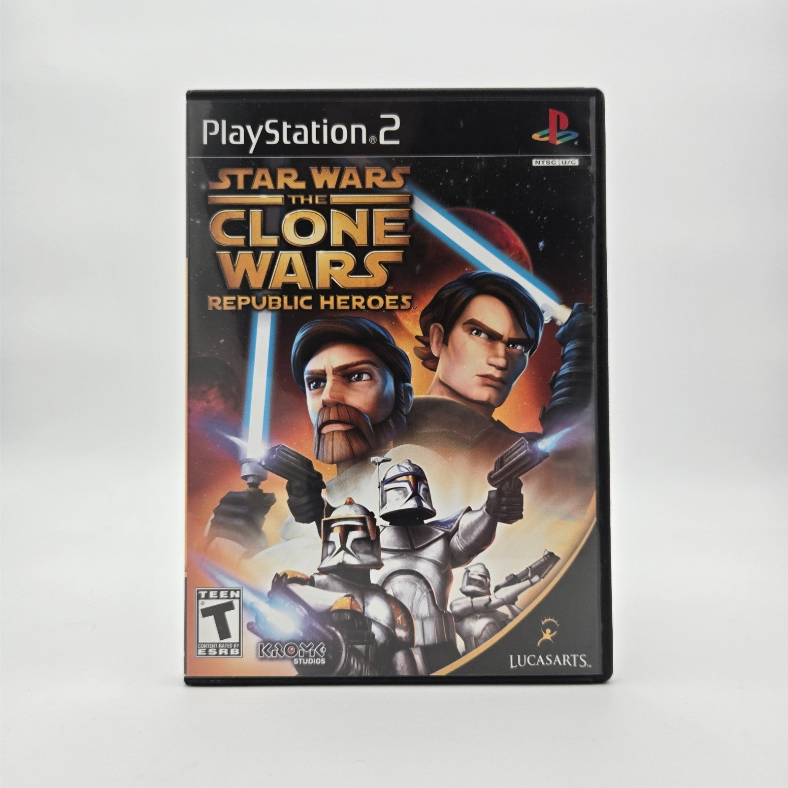 Star Wars The Clone Wars: Republic Heroes (Playstation 2) CIB Authentic Tested