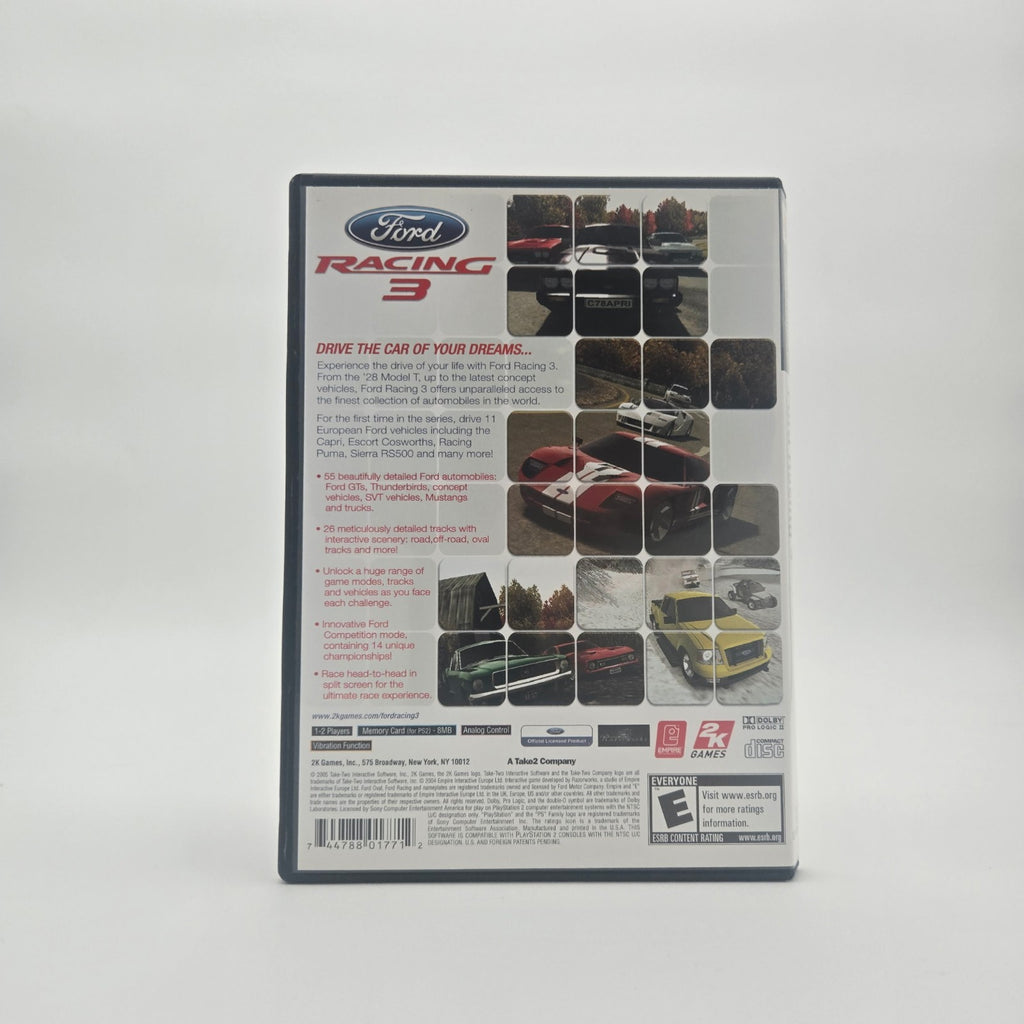 Ford Racing 3 (Playstation 2) CIB Complete Authentic Tested