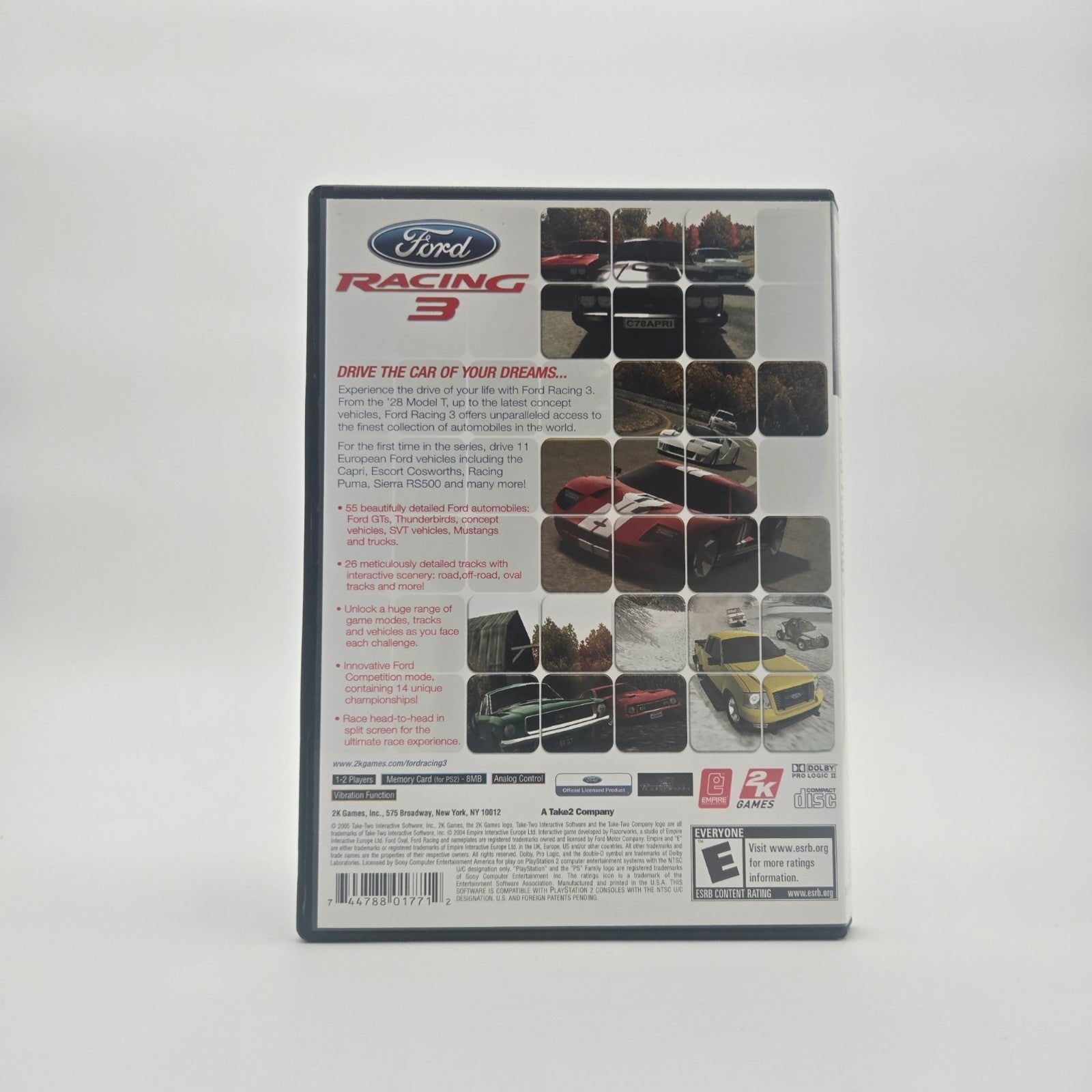 Ford Racing 3 (Playstation 2) CIB Complete Authentic Tested