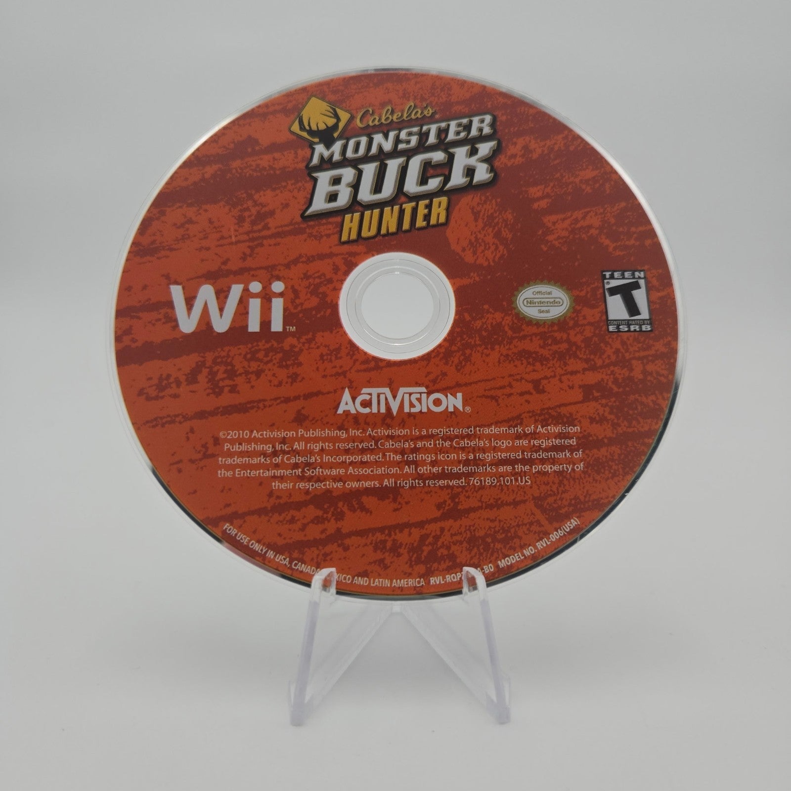Cabela’s Monster Buck Hunter (Wii) CIB Complete Authentic Tested