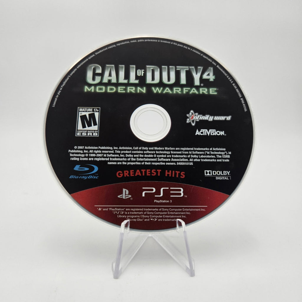 Call of Duty 4: Modern Warfare (Playstation 3) CIB Complete Authentic Tested