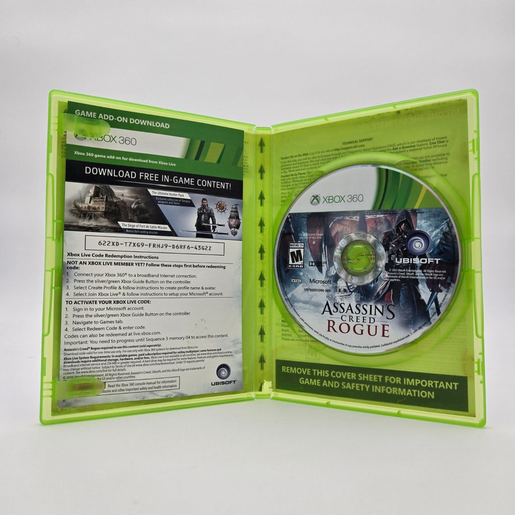Assassin's Creed: Rogue (Xbox 360) CIB Complete Authentic Tested