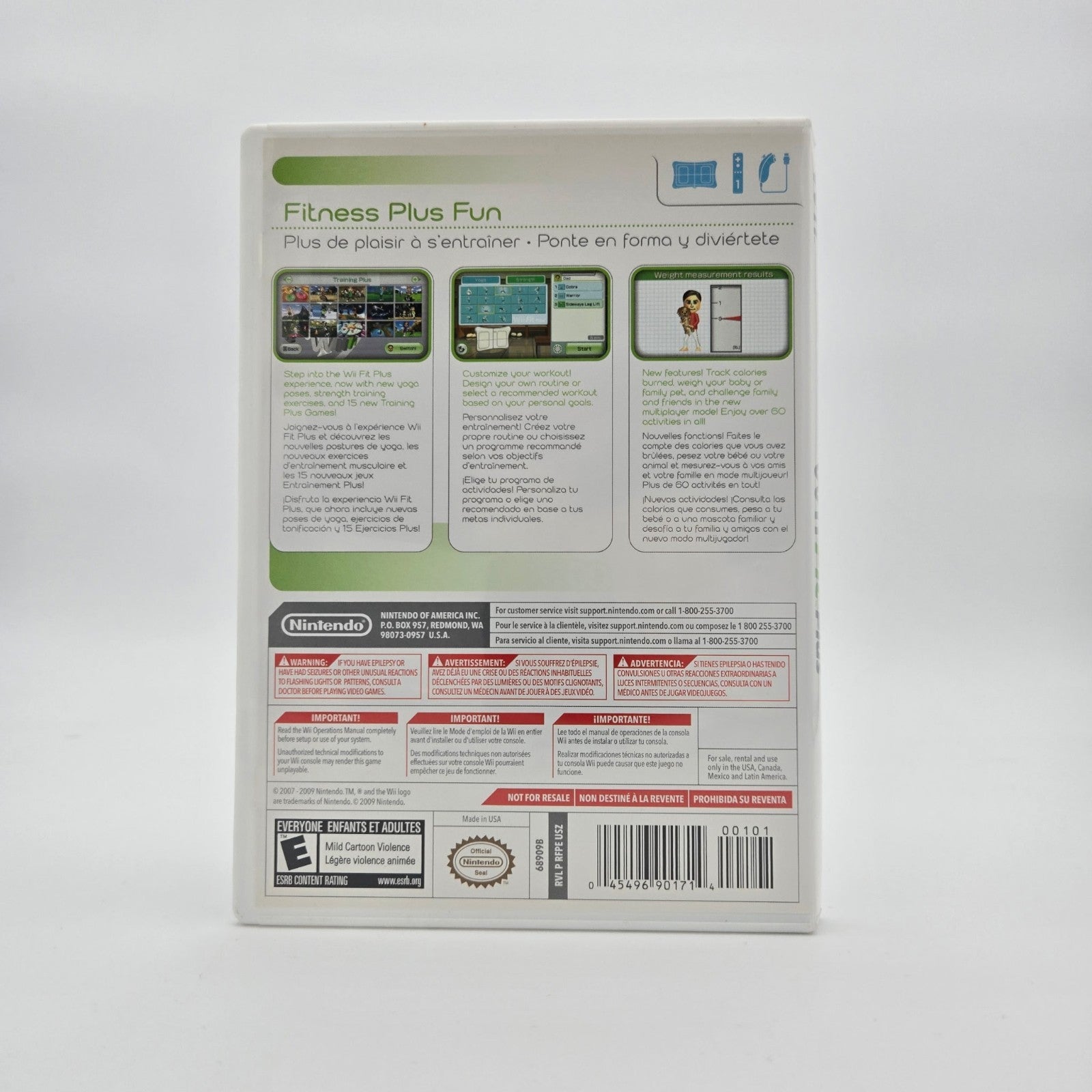 Wii Fit Plus (Wii) CIB Complete Authentic Tested