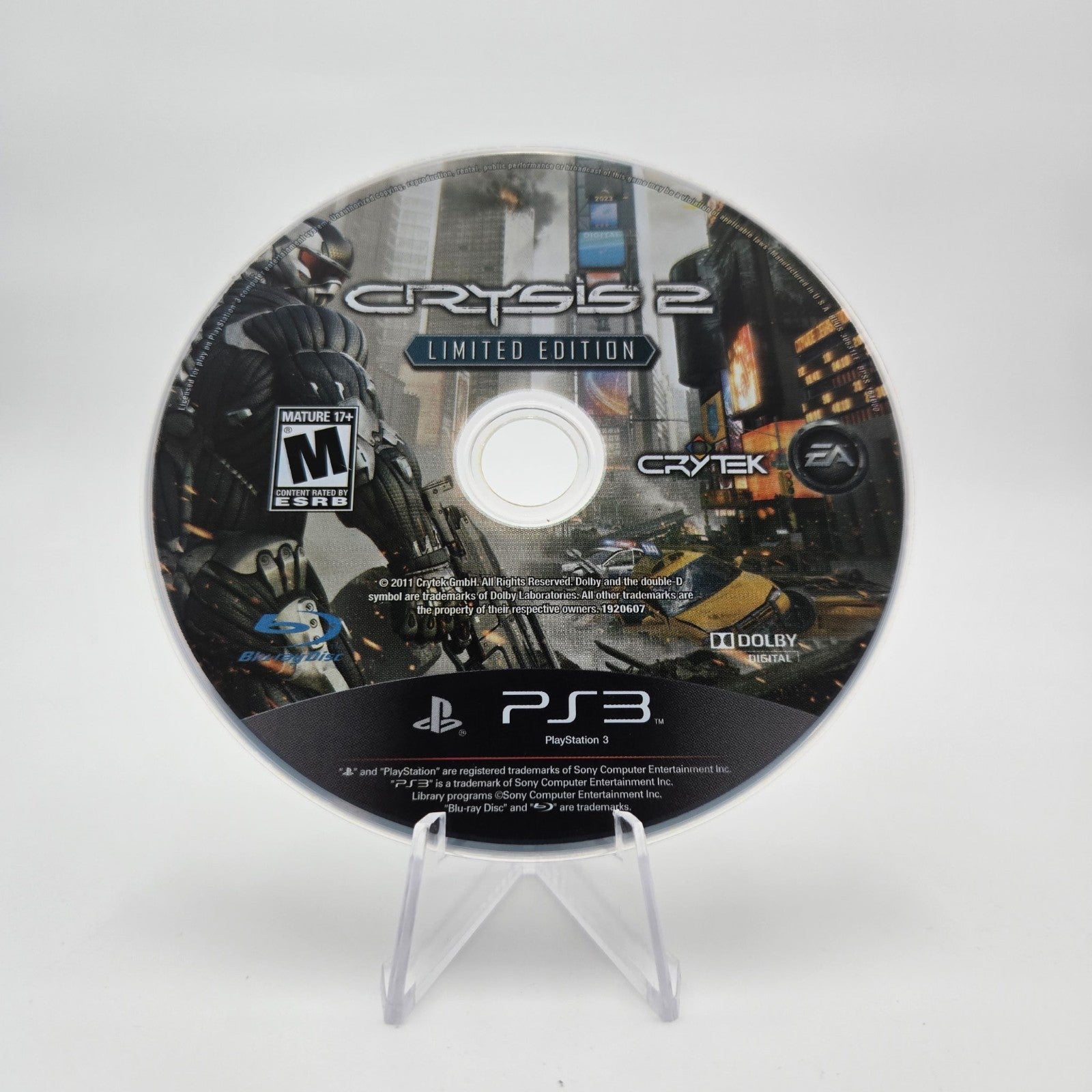 Crysis 2 Limited Edition (Playstation 3) Authentic Tested No Manual