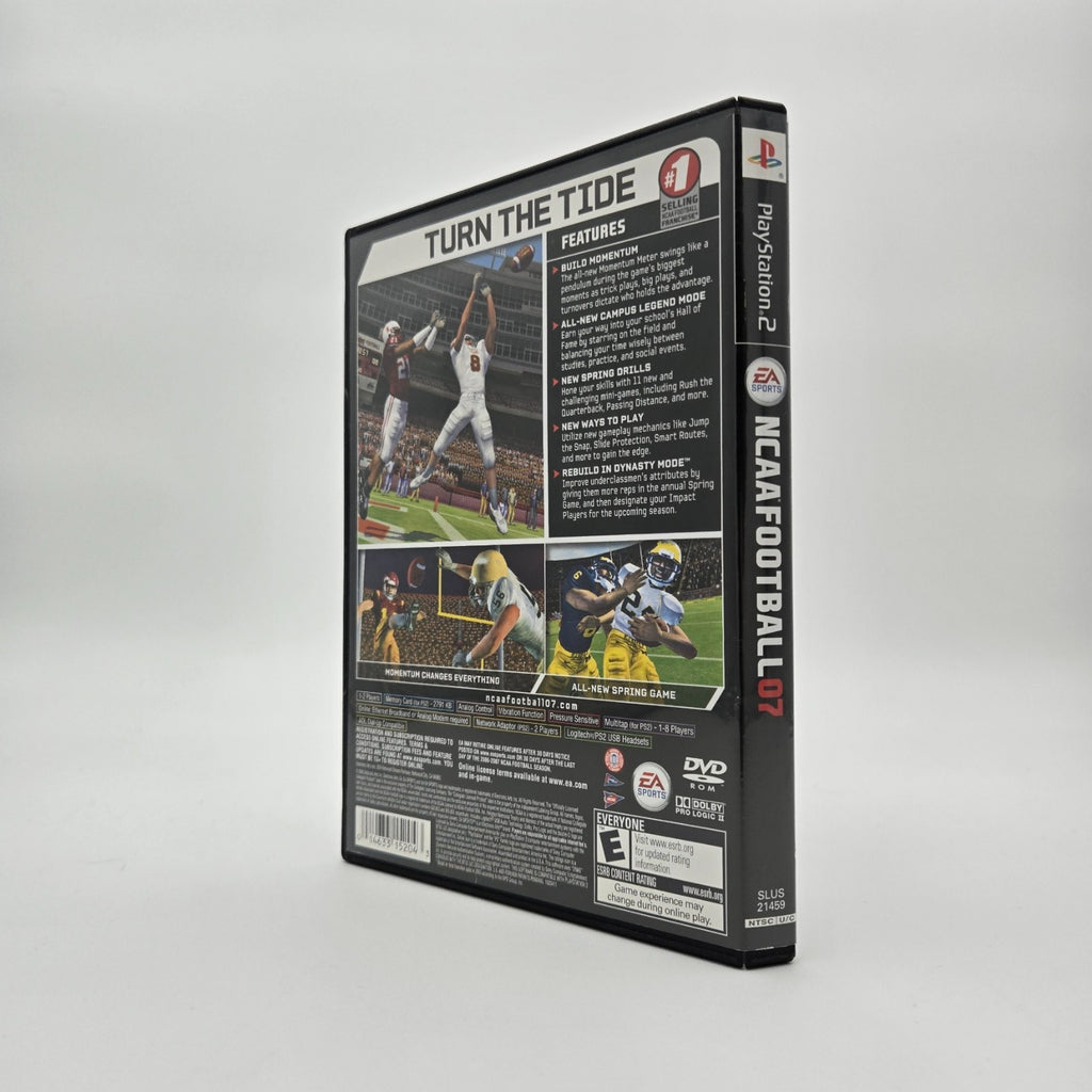 NCAA Football 2007 (Playstation 2) CIB Complete Authentic Tested