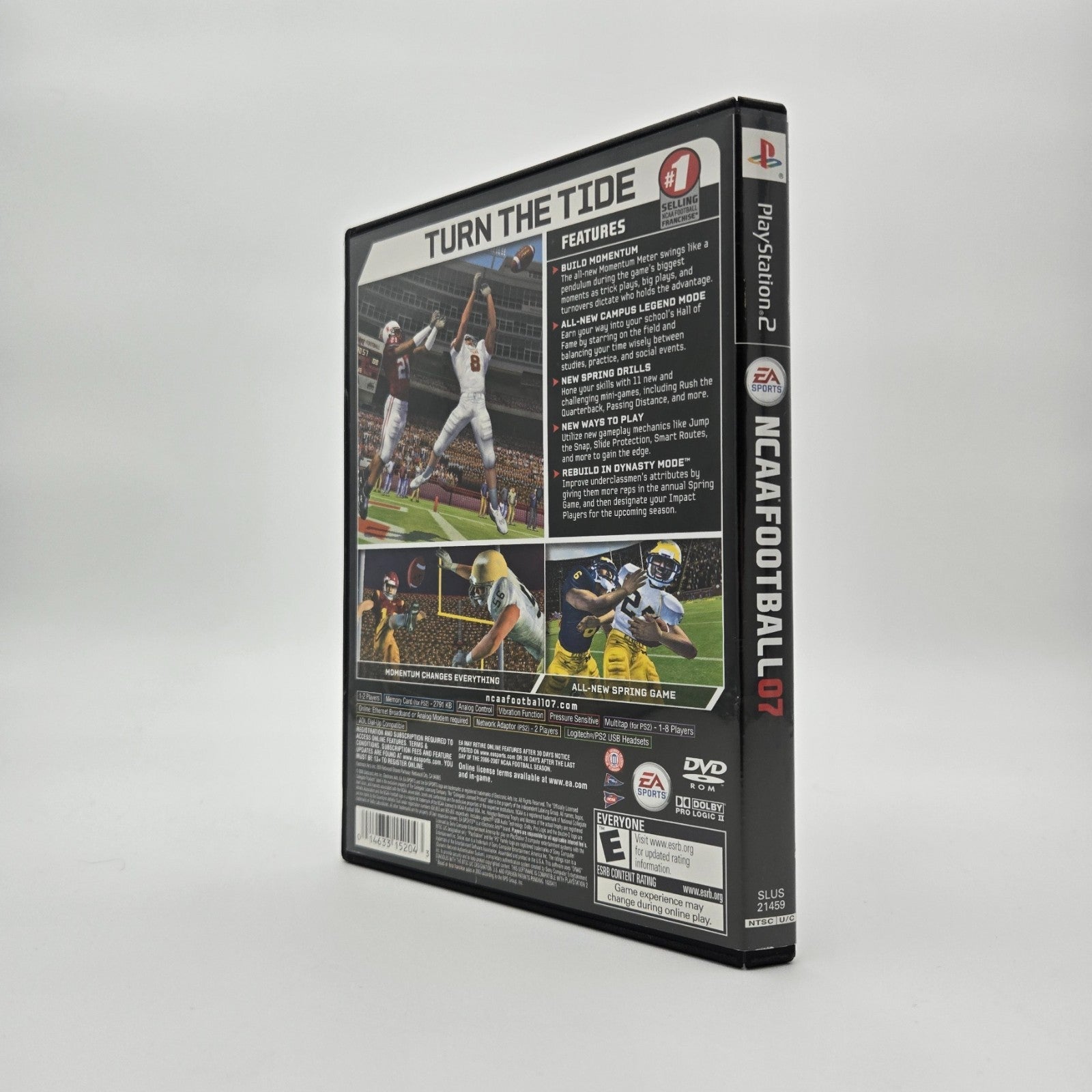 NCAA Football 2007 (Playstation 2) CIB Complete Authentic Tested