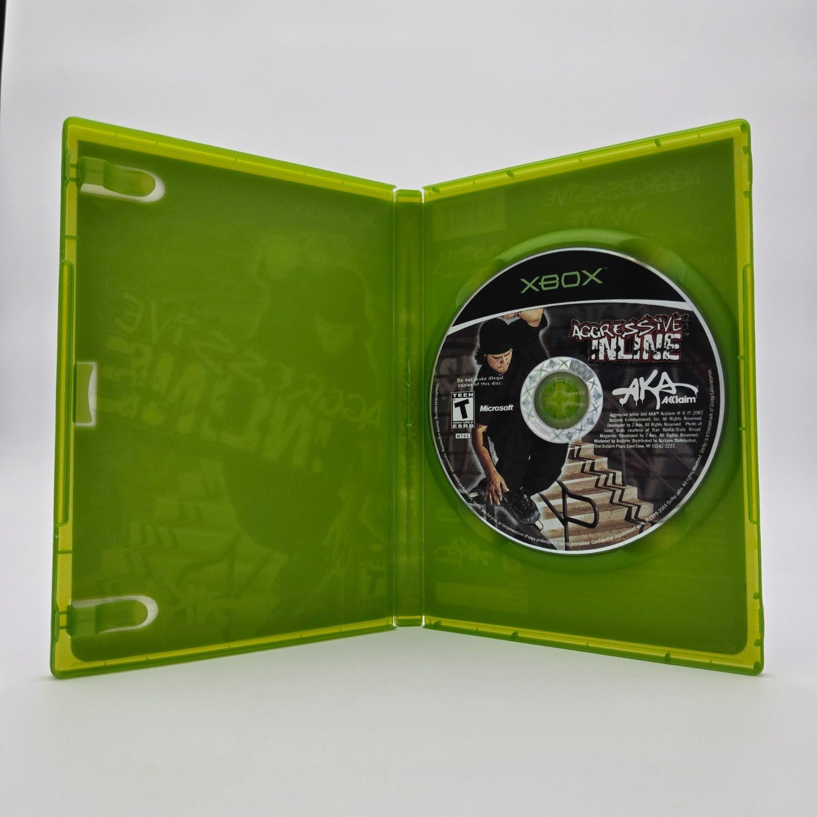 Aggressive Inline (XBOX) Authentic Tested No Manual