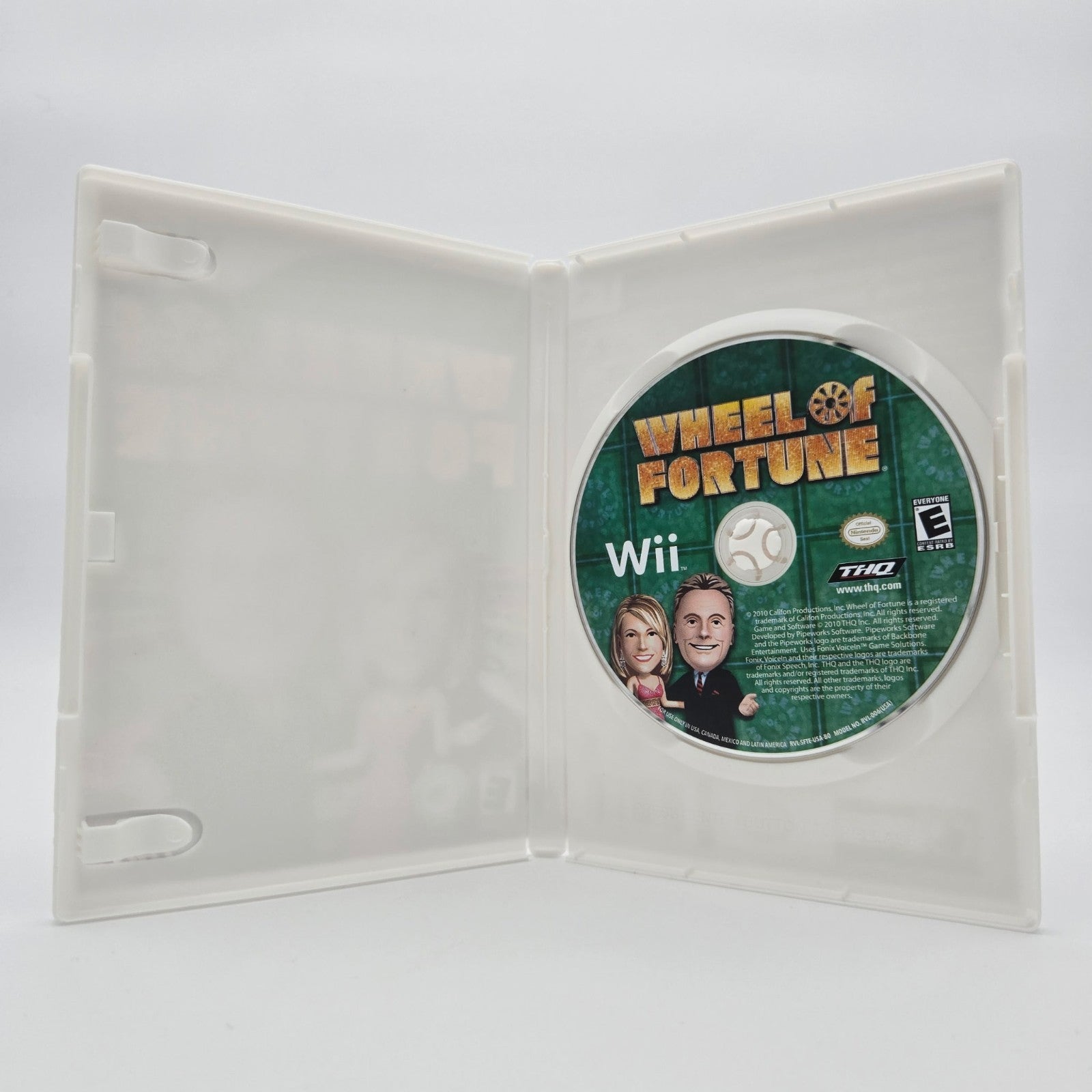 Wheel of Fortune (Wii) Authentic Tested No Manual