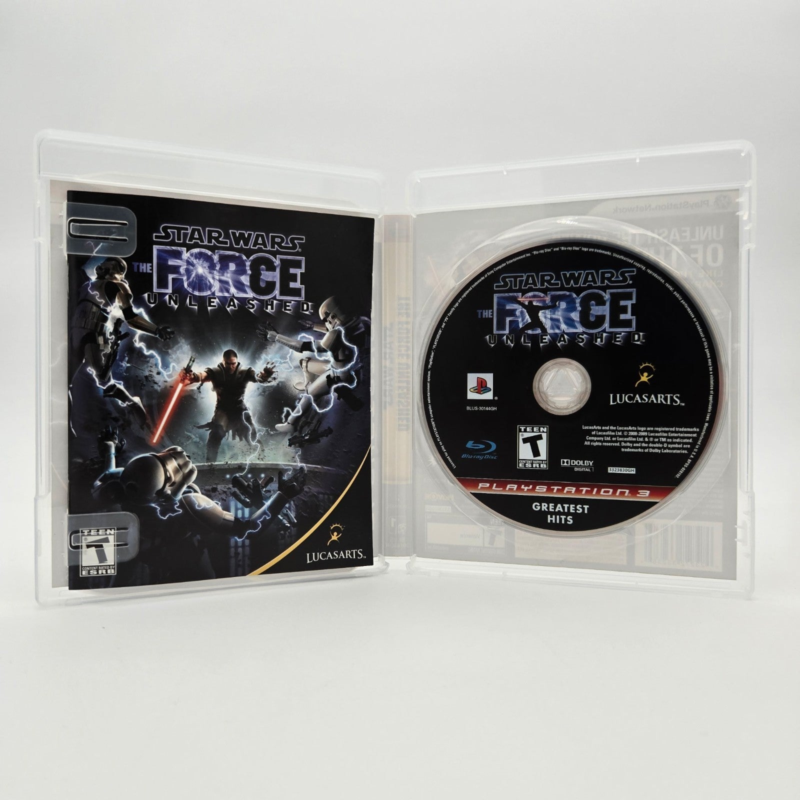 Star Wars The Force Unleashed (Playstation 3) CIB Complete Authentic Tested
