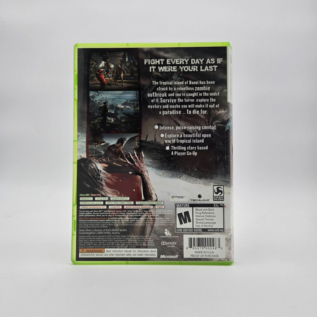 Dead Island (Xbox 360) CIB Complete Authentic Tested