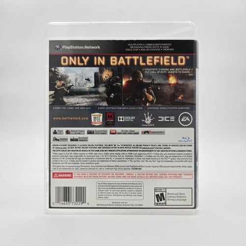 Battlefield 4 (Playstation 3) Authentic Tested No Manual