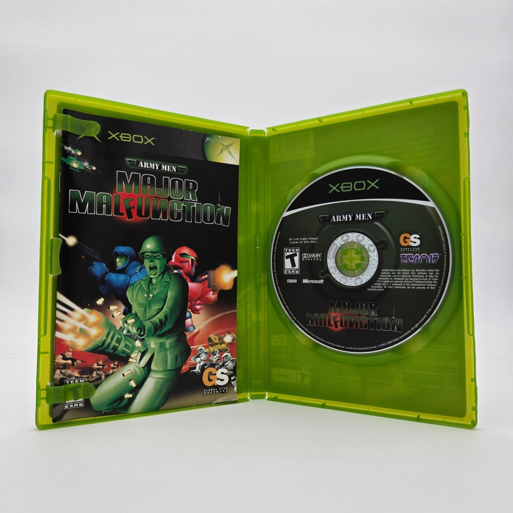 Army Men: Major Malfunction (XBOX) CIB Complete Authentic Tested