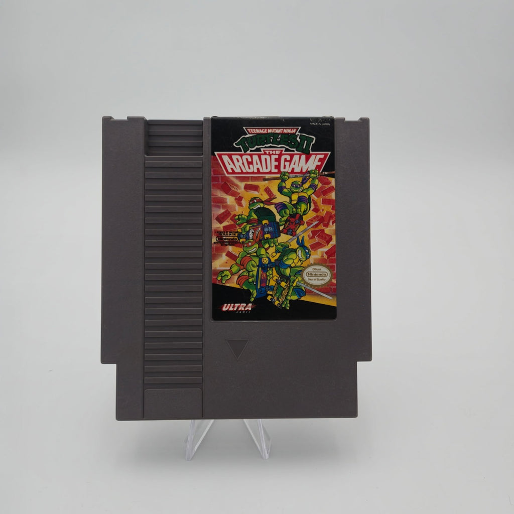 TMNT The Arcade Game (Nintendo 1989) Authentic Tested - Cart Only