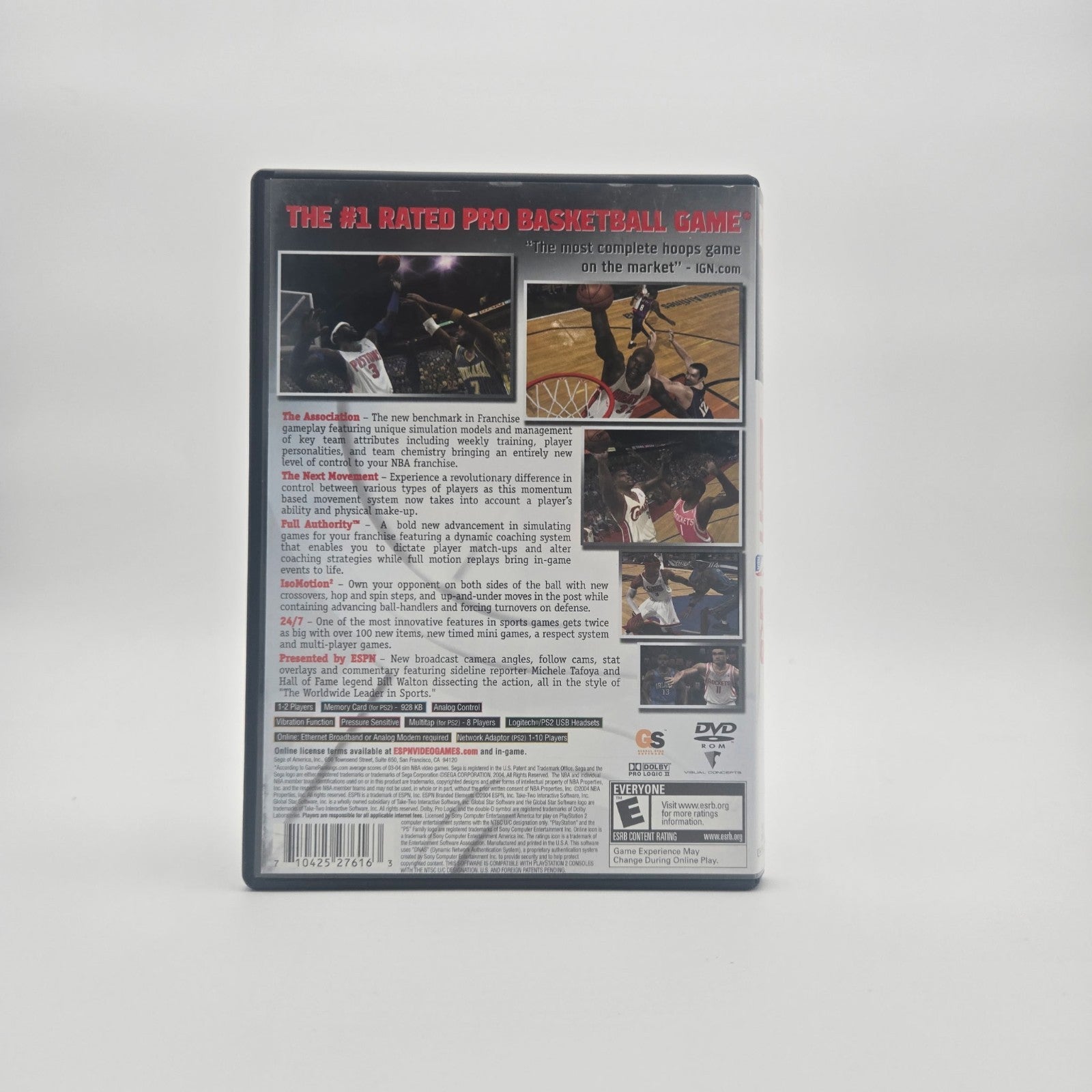 ESPN NBA 2K5 (Playstation 2) CIB Complete Authentic Tested