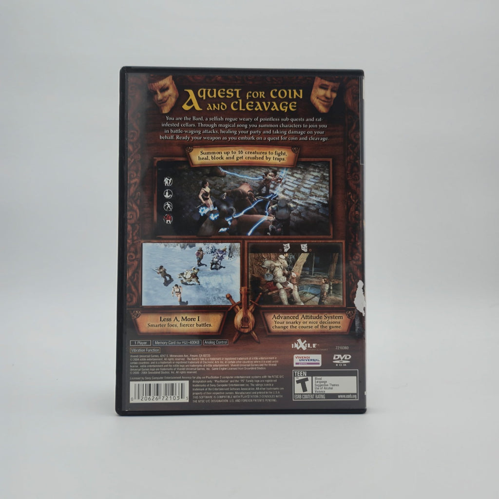 The Bard's Tale (Playstation 2) CIB Complete Authentic Tested