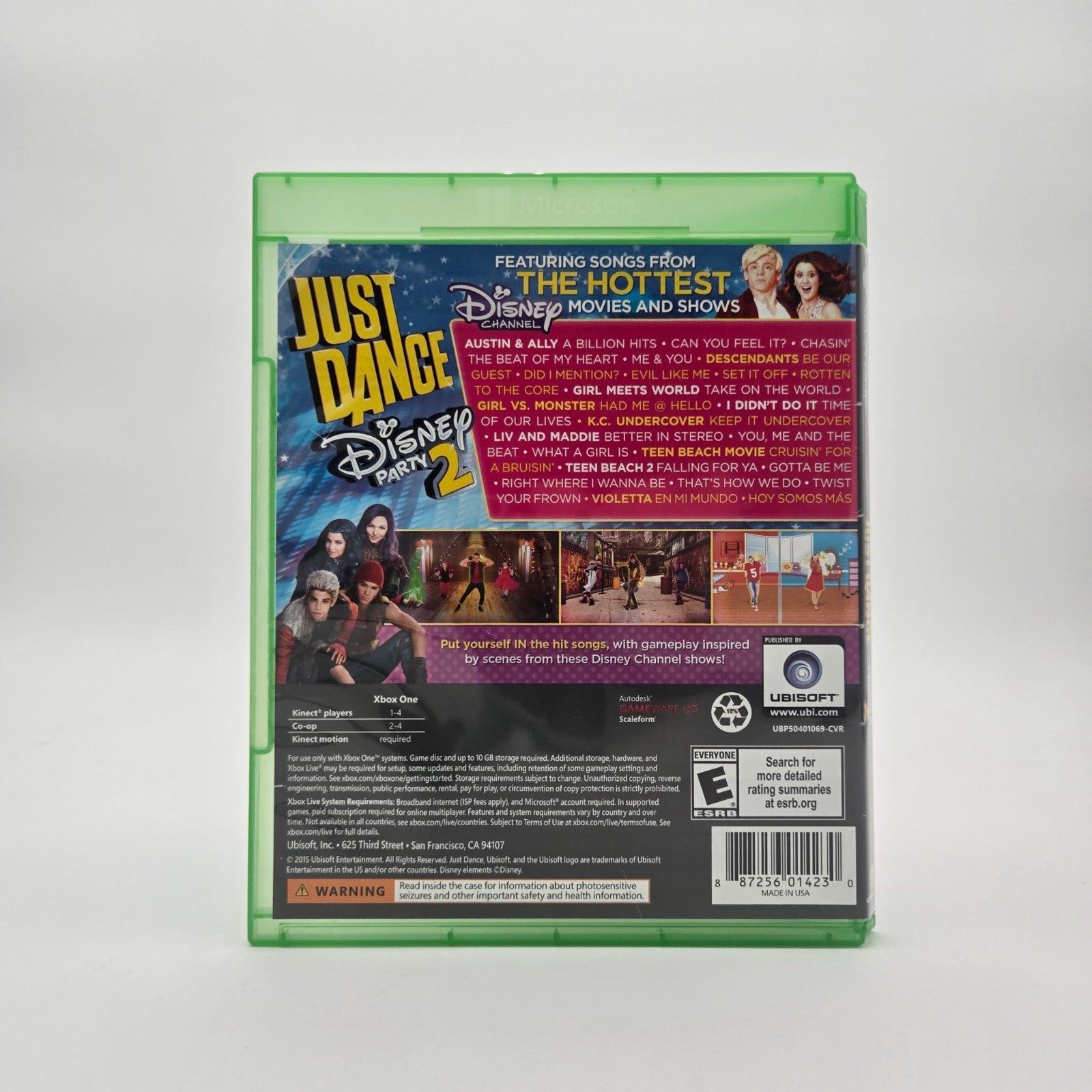 Just Dance: Disney Party 2 (Xbox One) CIB Complete Authentic Tested