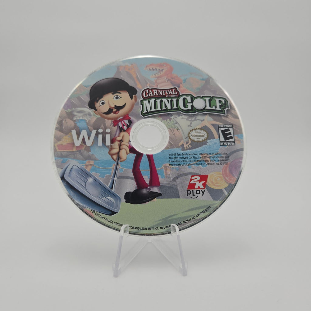 Carnival Minigolf (Wii) CIB Complete Authentic Tested