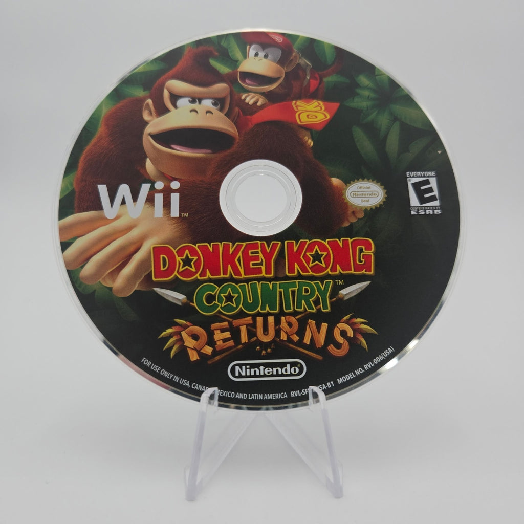 Donkey Kong Country Returns (Wii) Authentic Tested No Manual