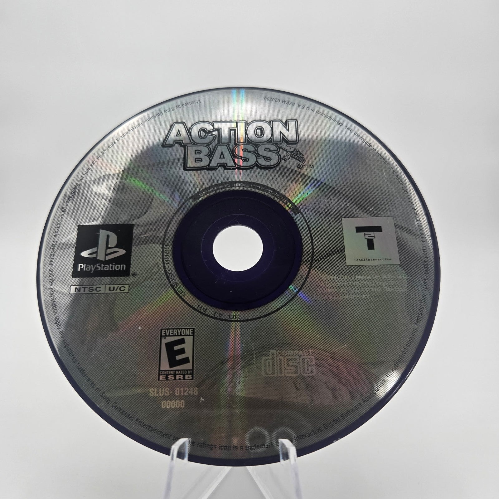 Action Bass (PS1) Authentic Tested Disc Only