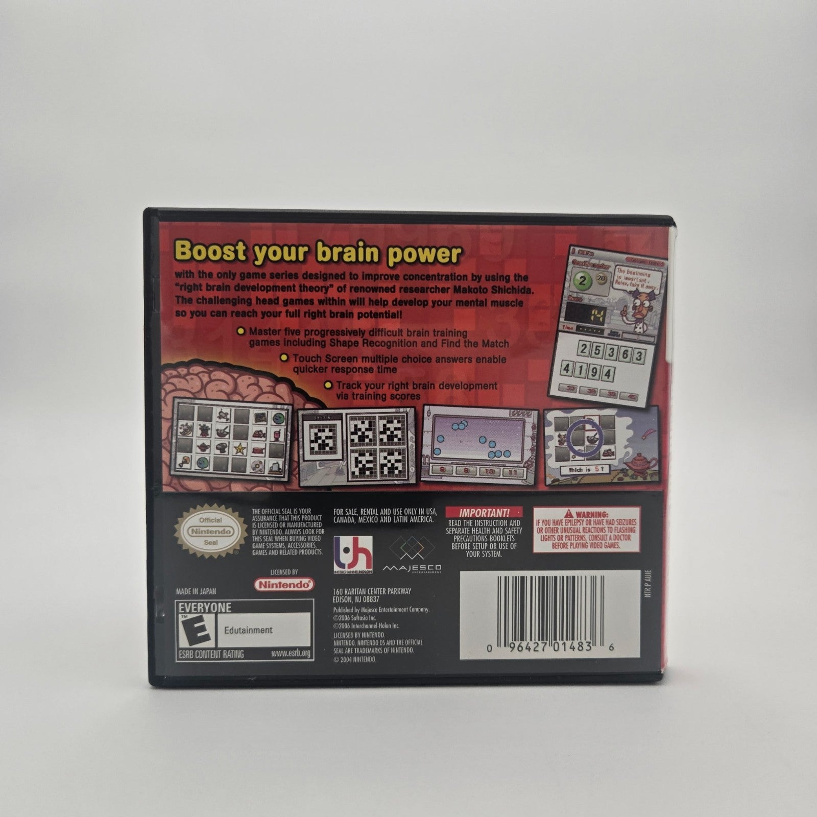 Brain Boost: Beta Wave (DS) CIB Complete Authentic Tested