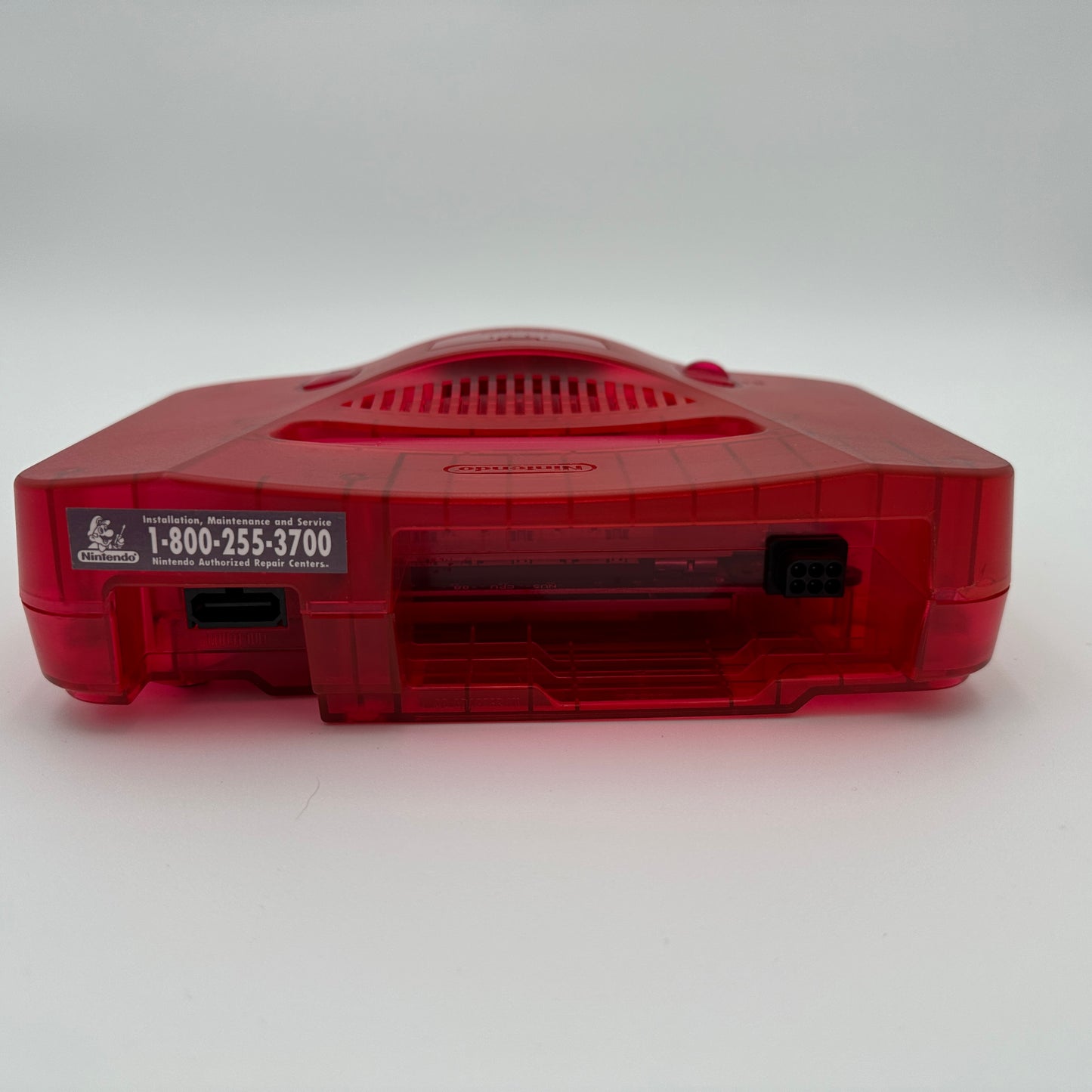 Nintendo 64 Watermelon Red Console