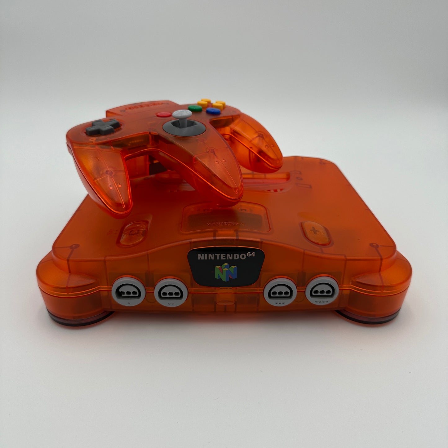 Nintendo 64 Console Fire Orange