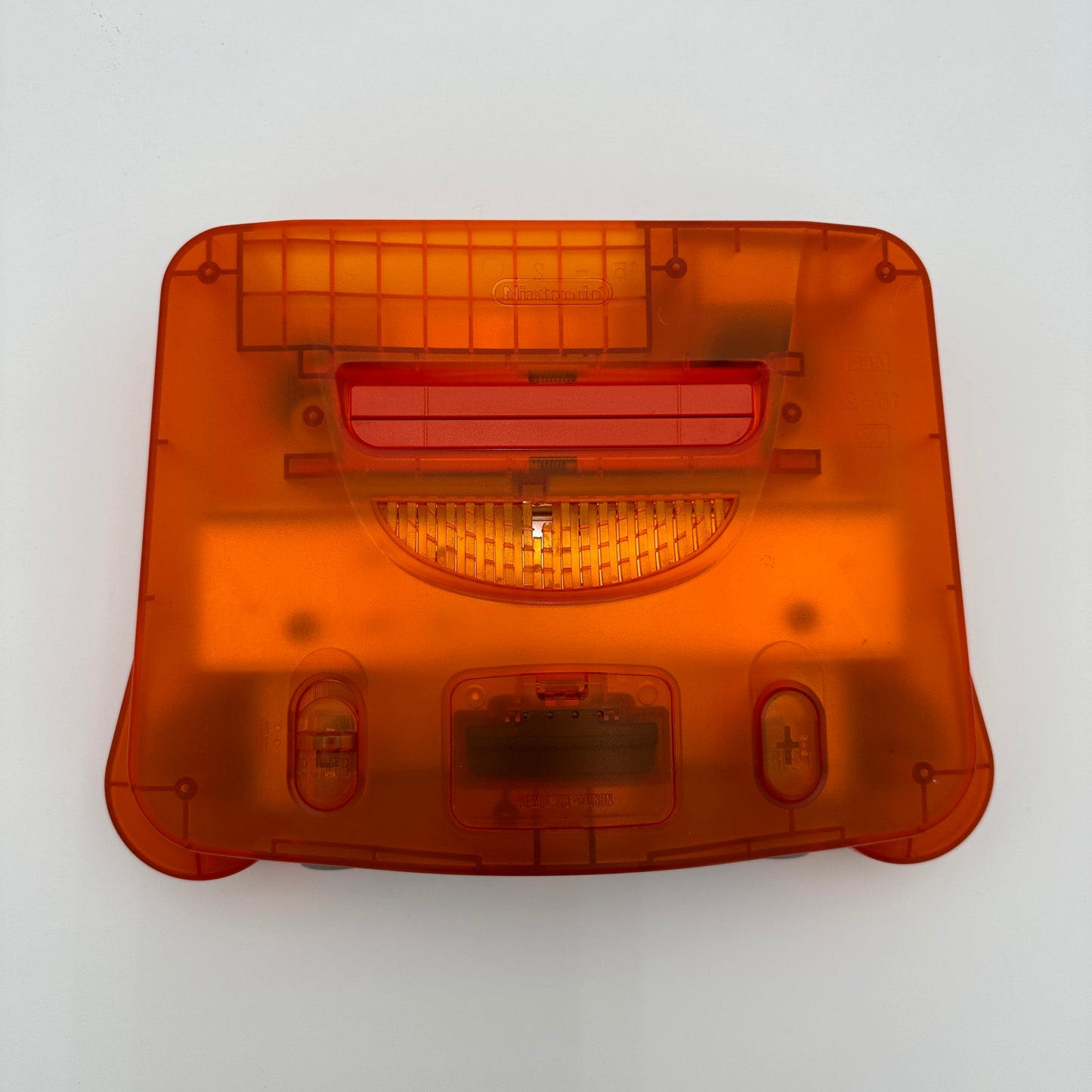 Nintendo 64 Console Fire Orange