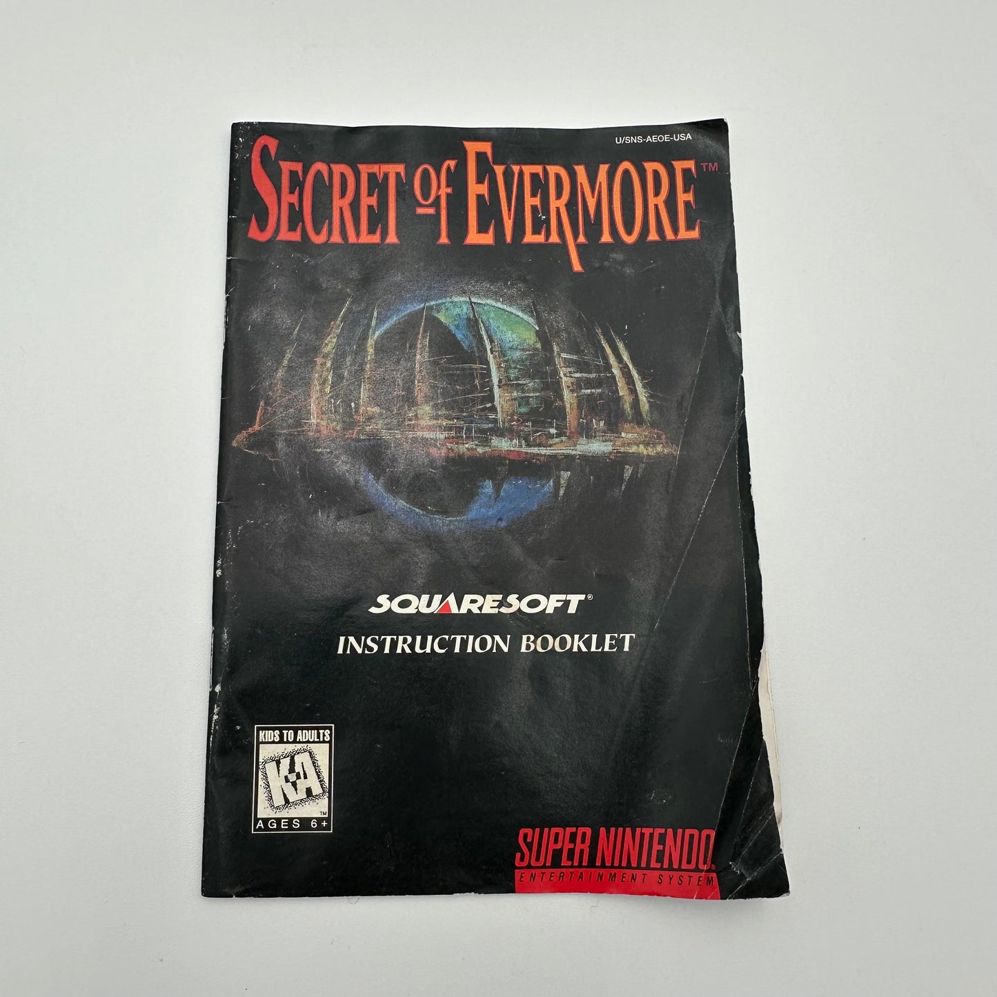 Secret Of Evermore - Includes Manual